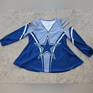 3XL women's NFL Dallas Cowboys top